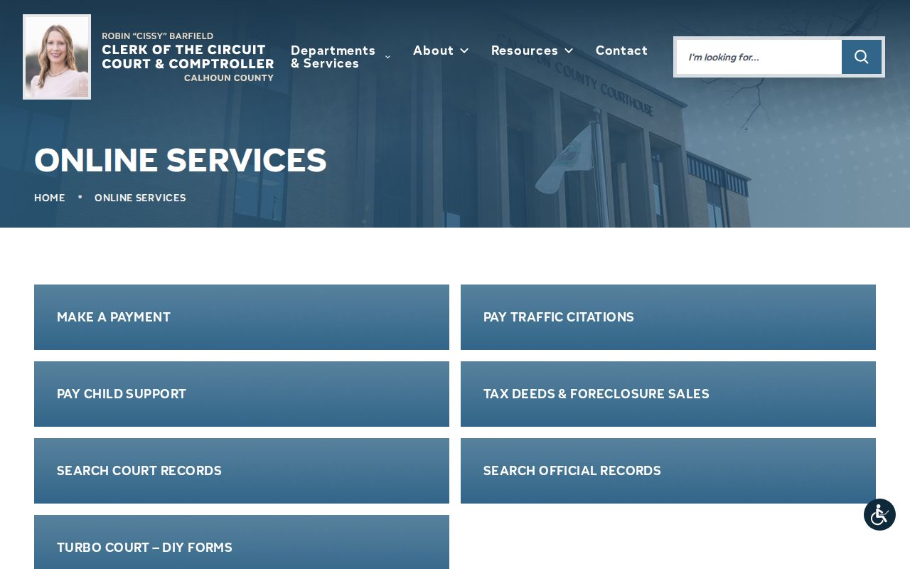 Calhoun County Clerk court record gateway for following arrest news